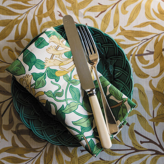 Ben Pentreath for William Morris & Co. Cornubia Table Linens