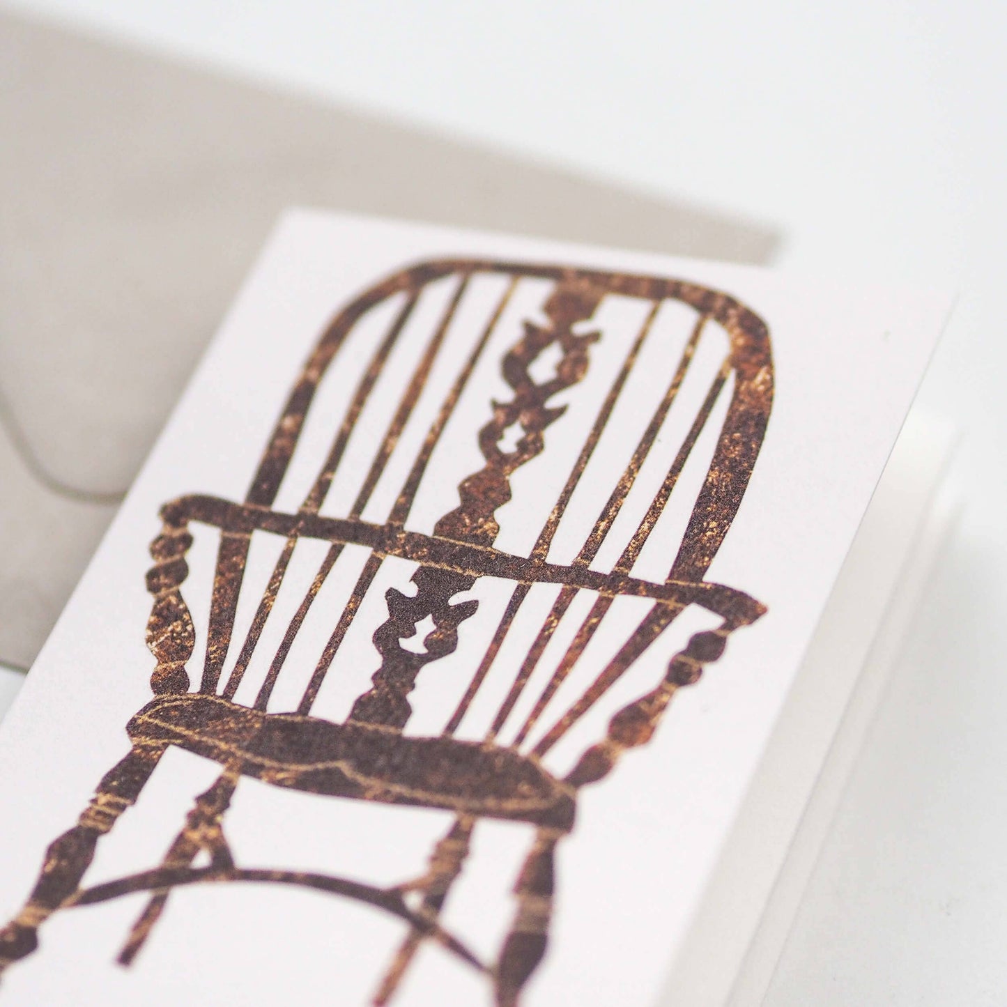 Chairs Concertina Greeting Card