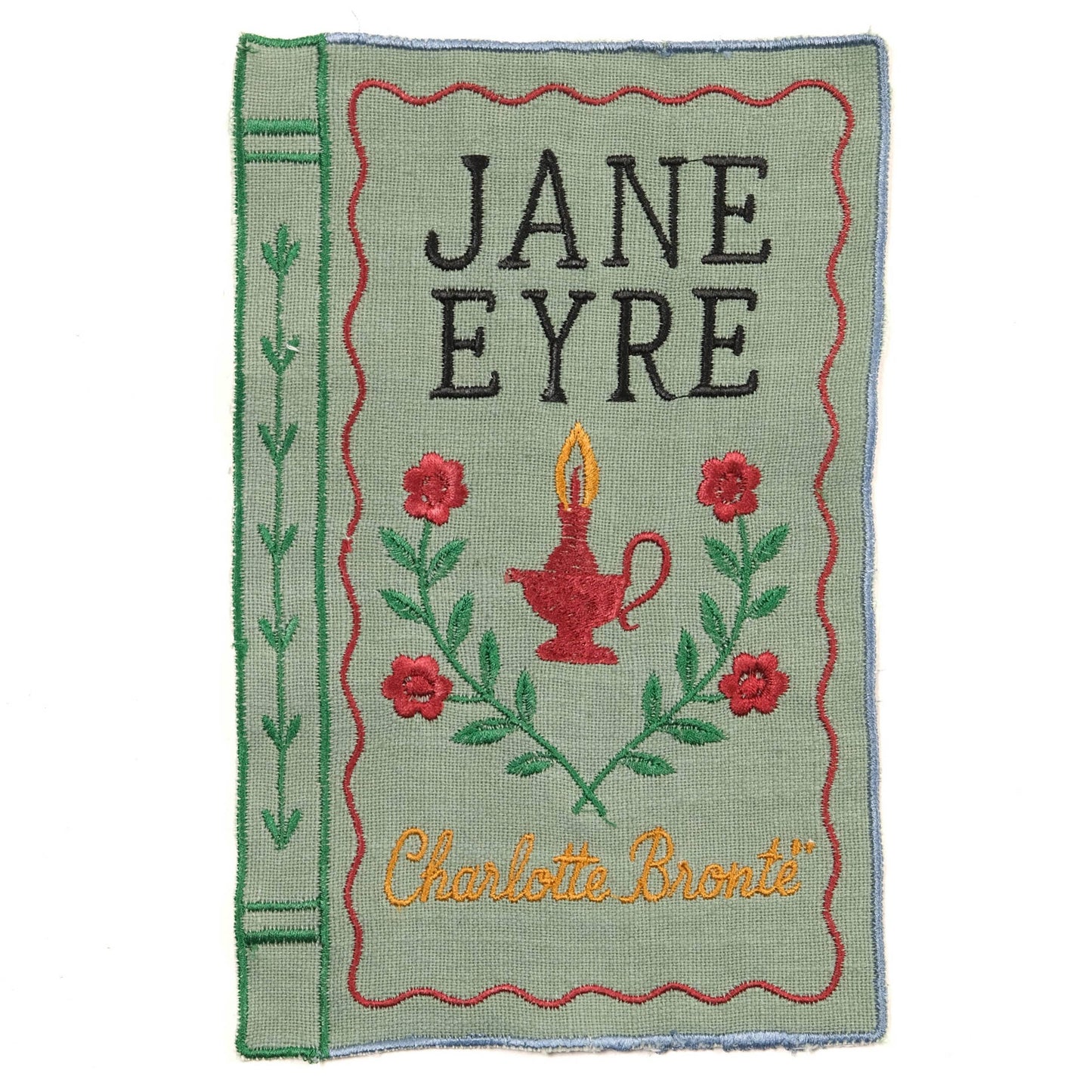 Literary Heroines Embroidered Cocktail Napkins, Set of 4