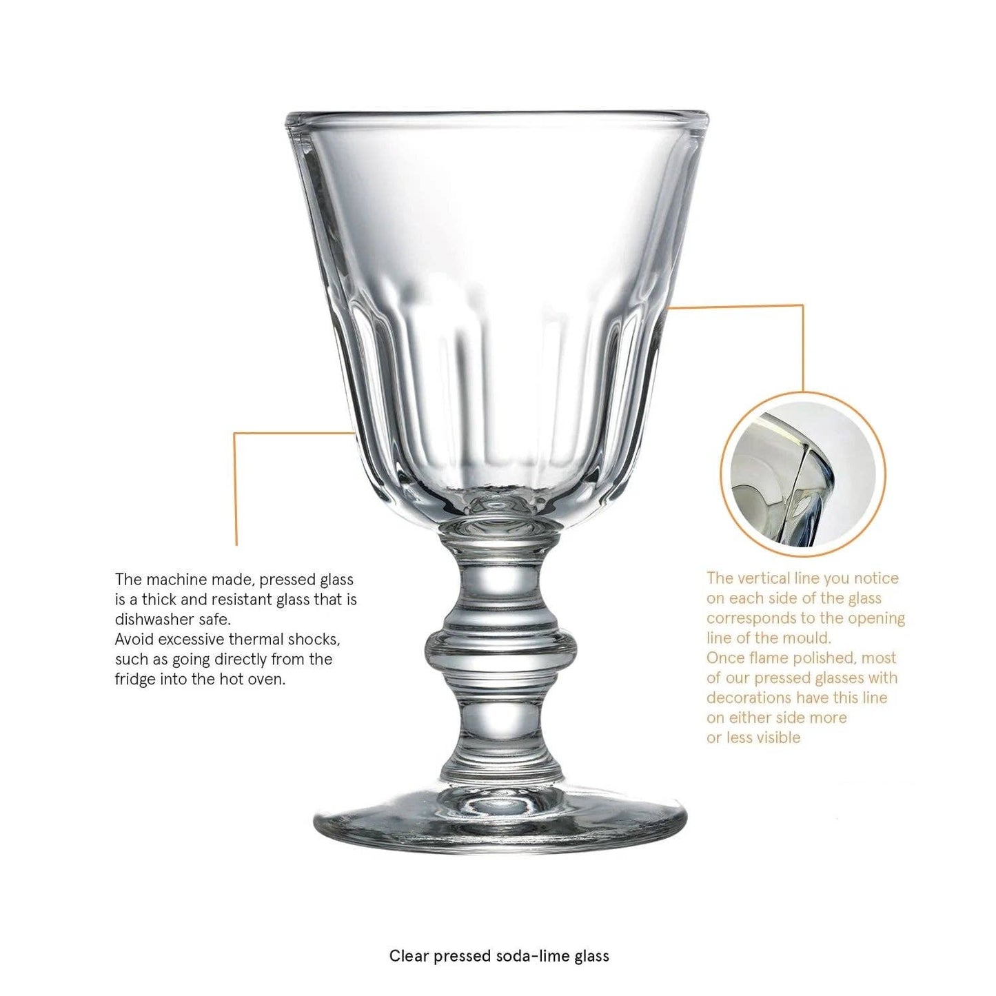 Perigord Water Glass - pack of 6