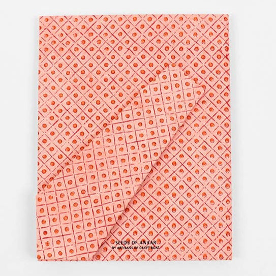 Block Printed Picture Frame - Dot & Grid