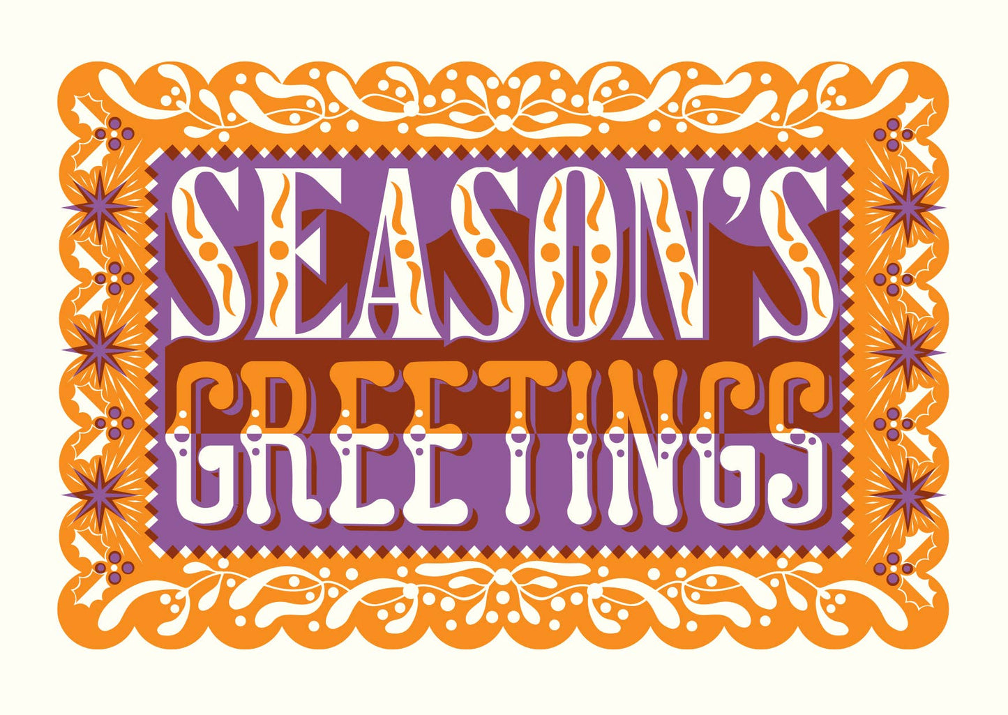 Pack of 10 Cards – Feliz Navidad / Season’s Greetings