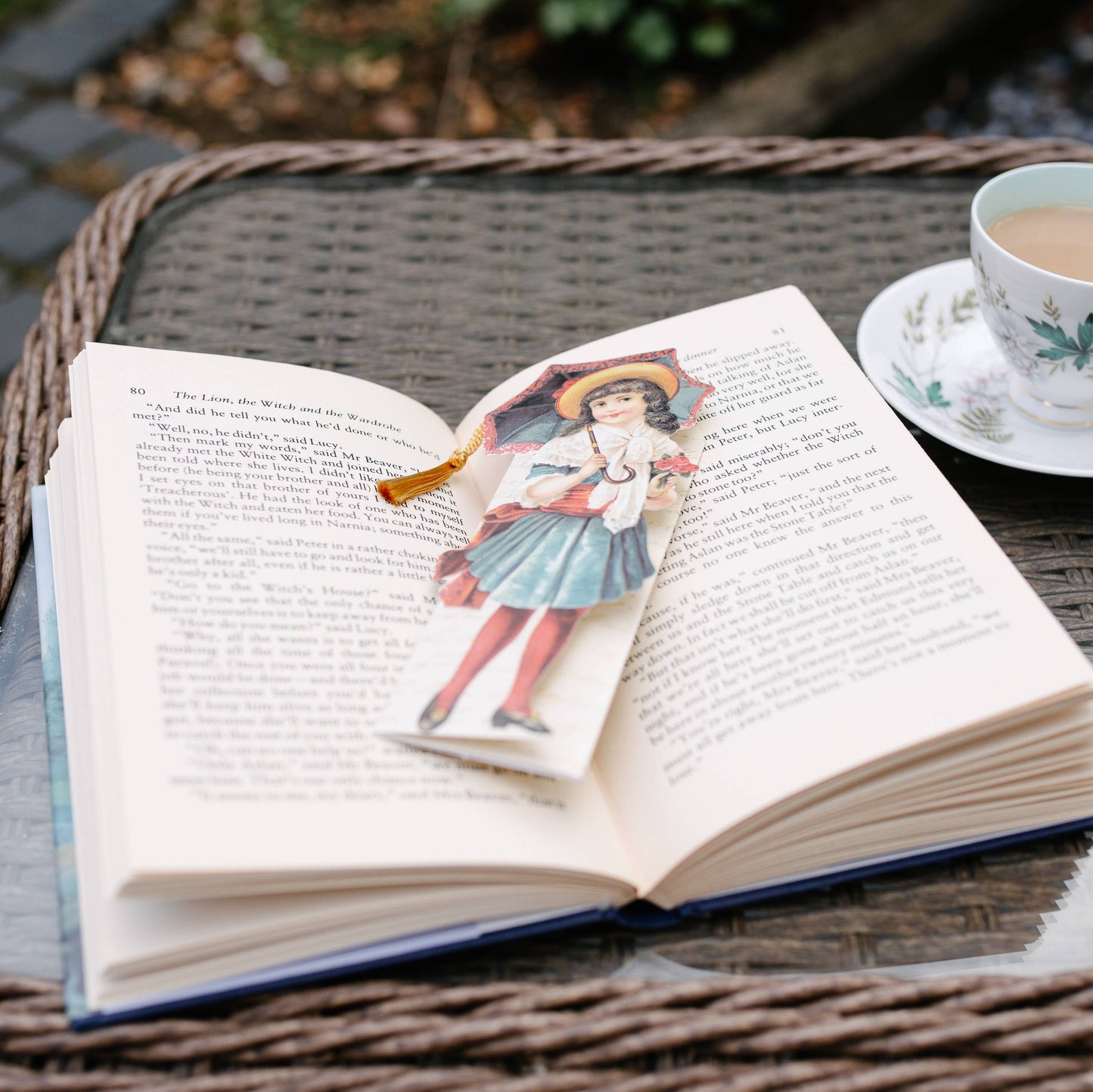 Victorian Child I Bookmark Card