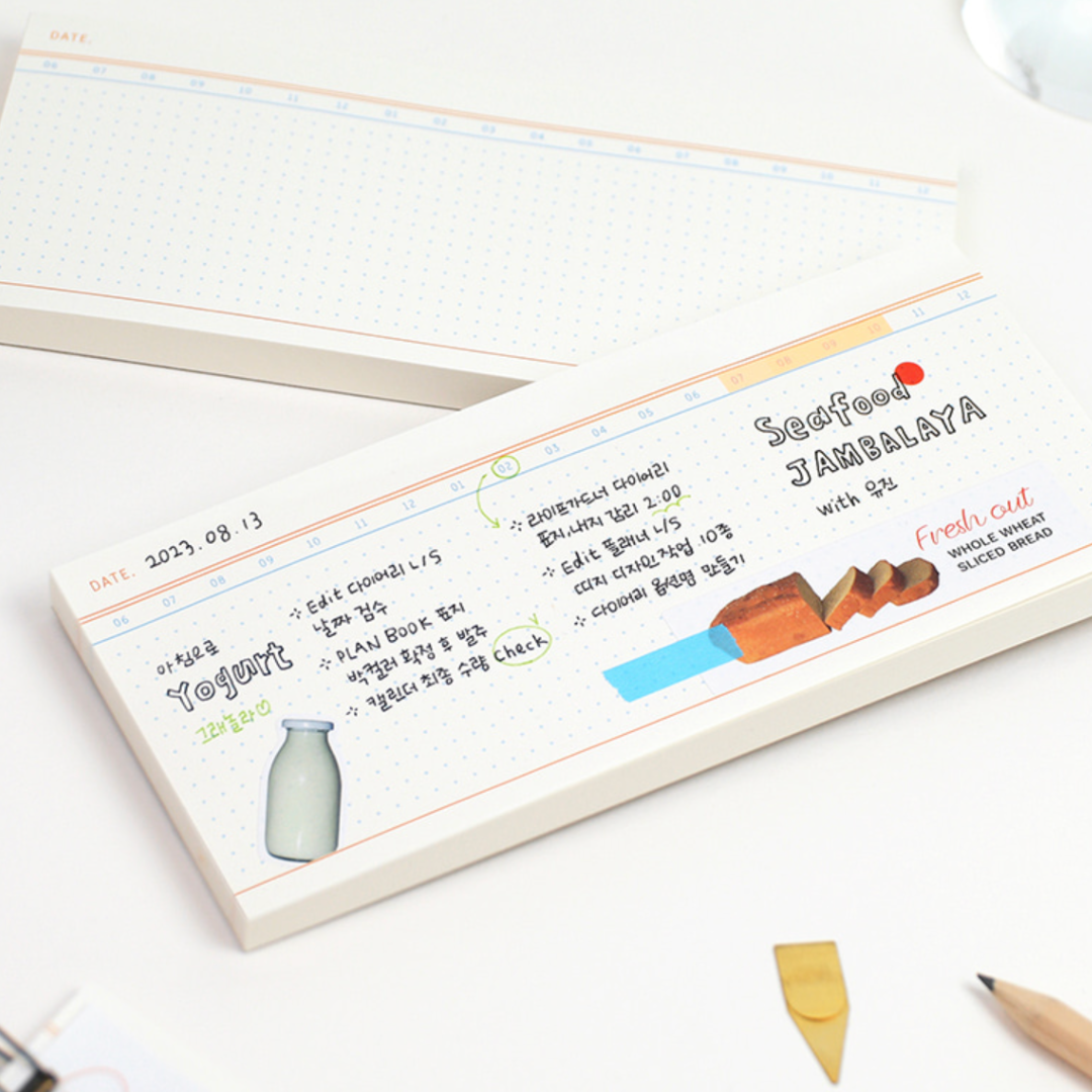 Weekly Planner Notepad