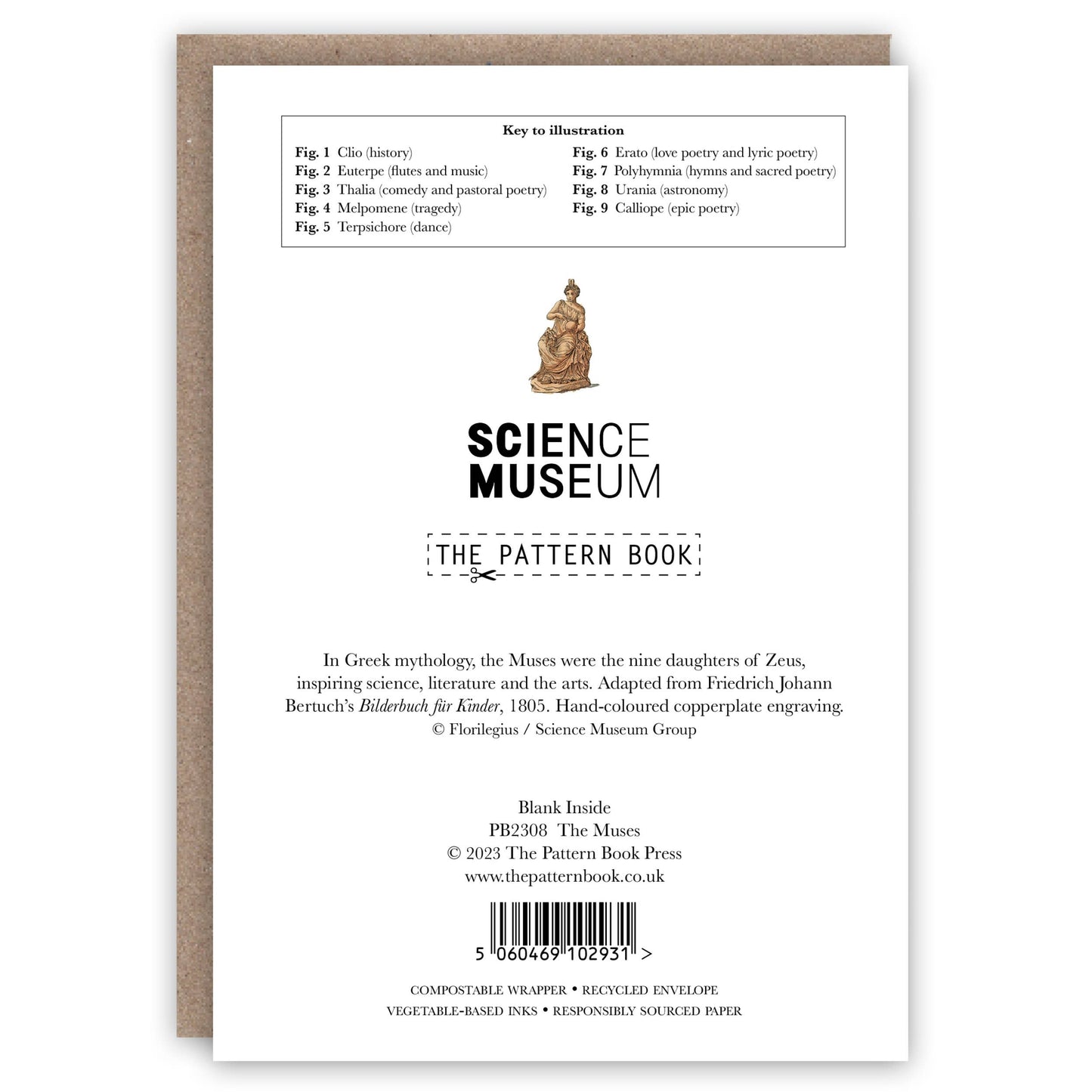 The Muses - Greeting Card