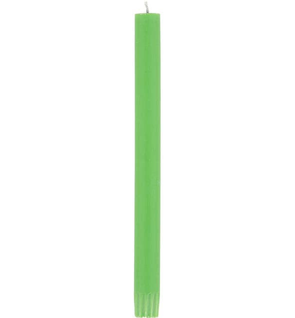 Grass Green Dinner Candles - Pack of 6