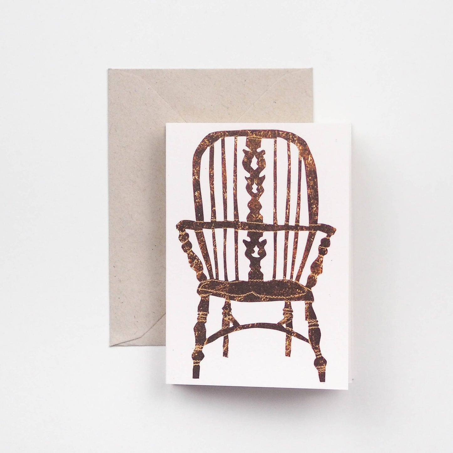 Chairs Concertina Greeting Card