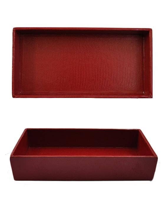 Desk Tray: Medium Red
