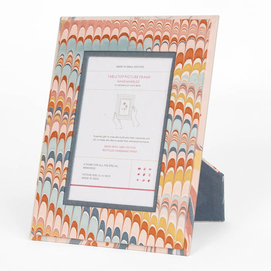 Marbled Picture Frame - Twilight Mountain