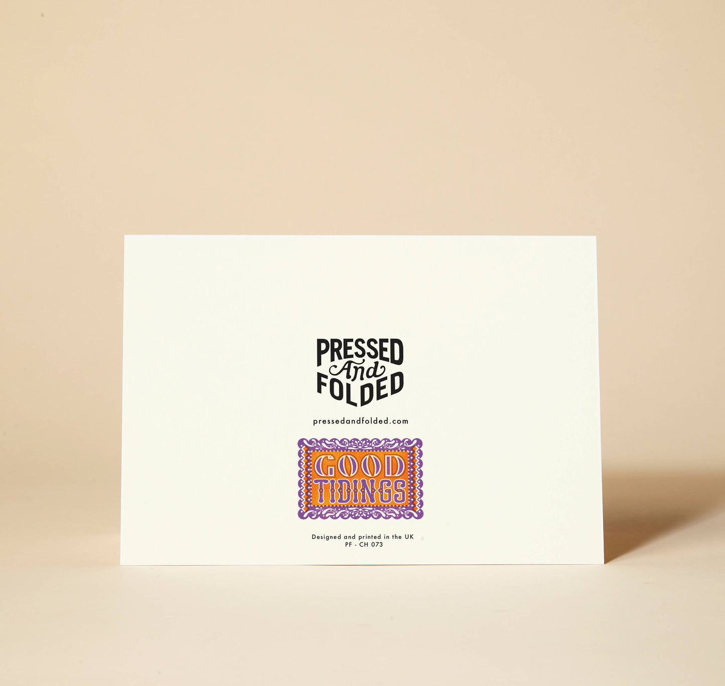 Good Tidings Christmas Card