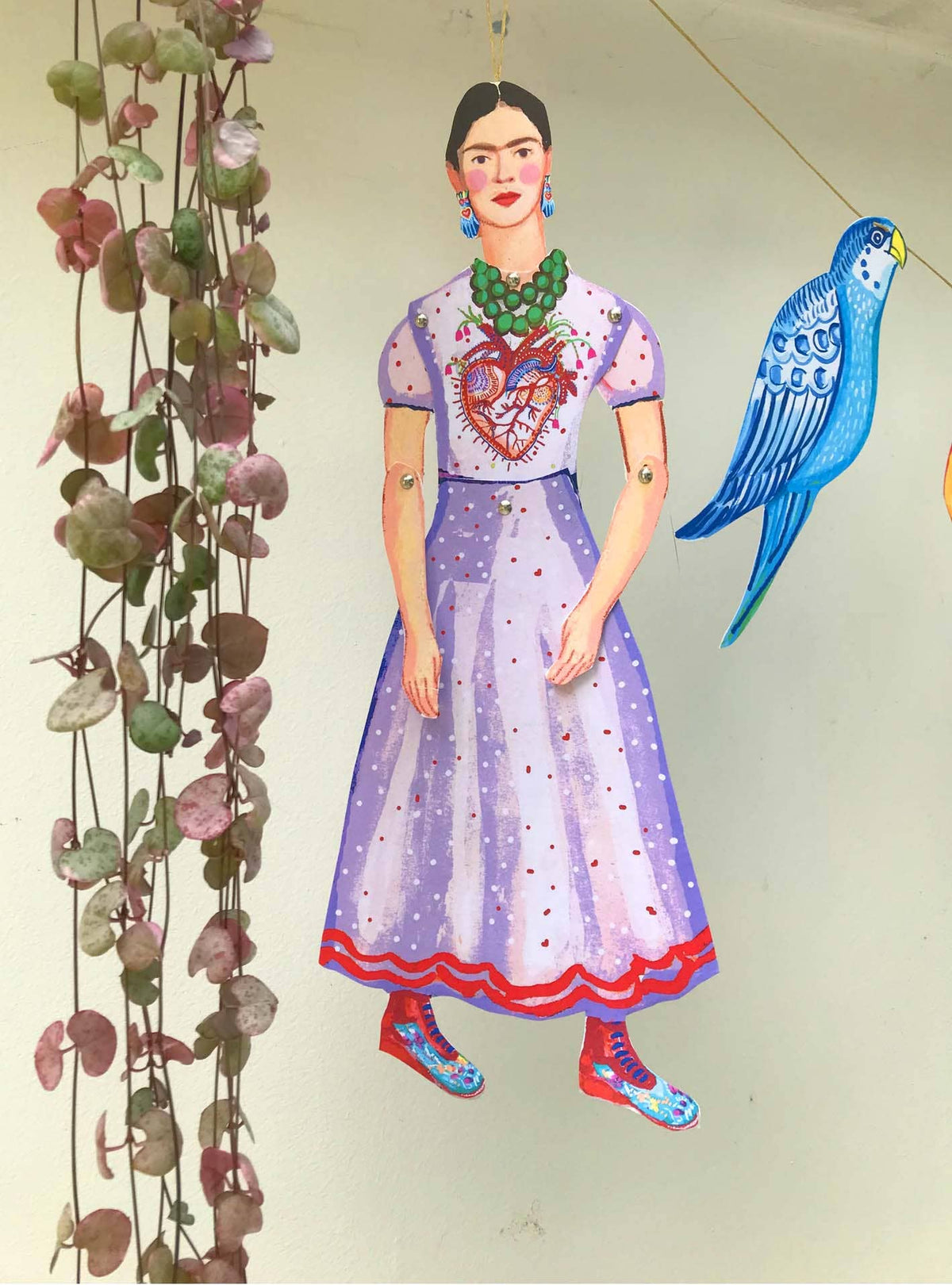 Cut & Make Paper Puppet - Artist Series - Frida Kahlo