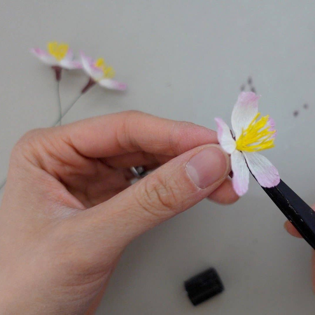 Make Your Own Crepe Paper Cherry Blossom