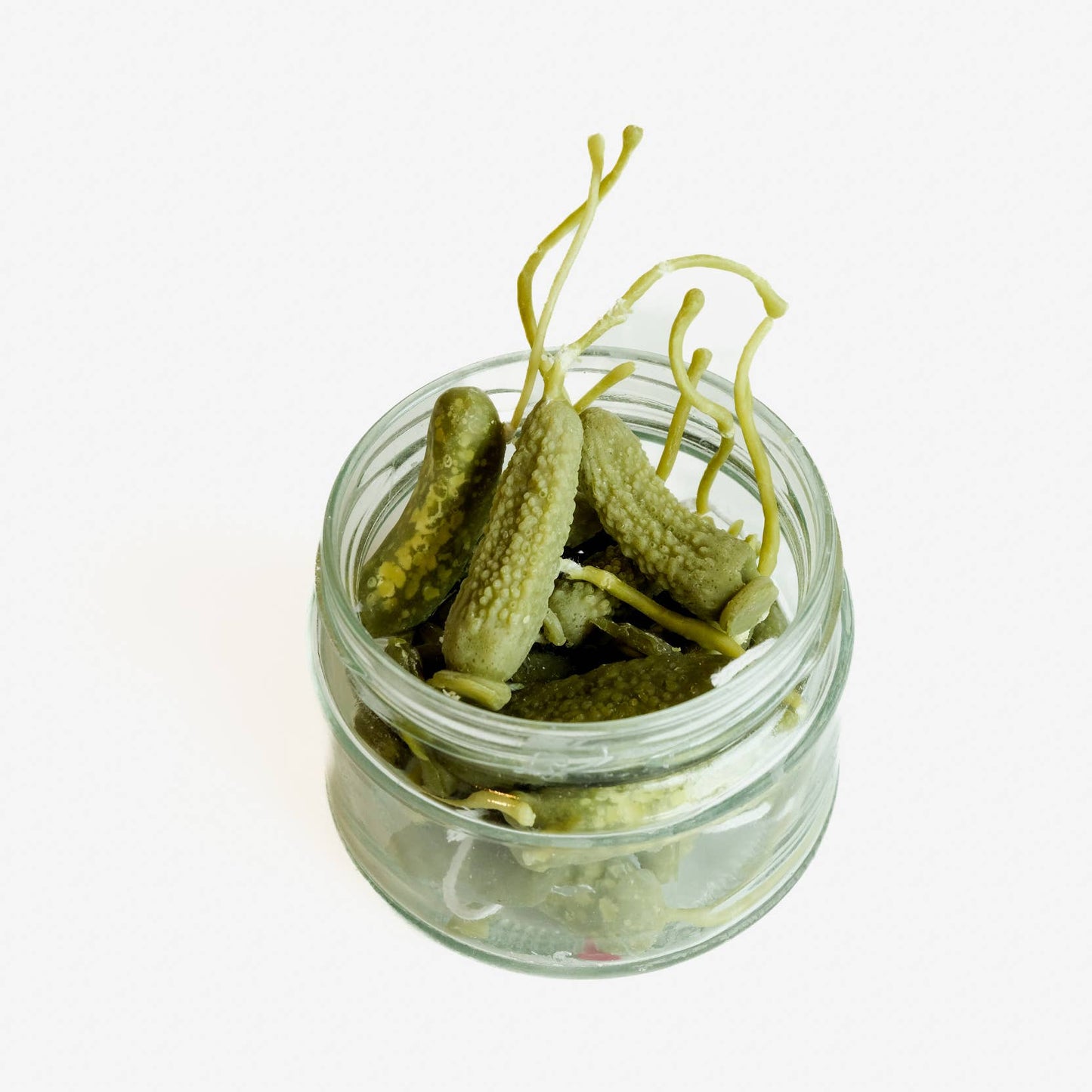 Pickle Beeswax Birthday Candles - set of 10