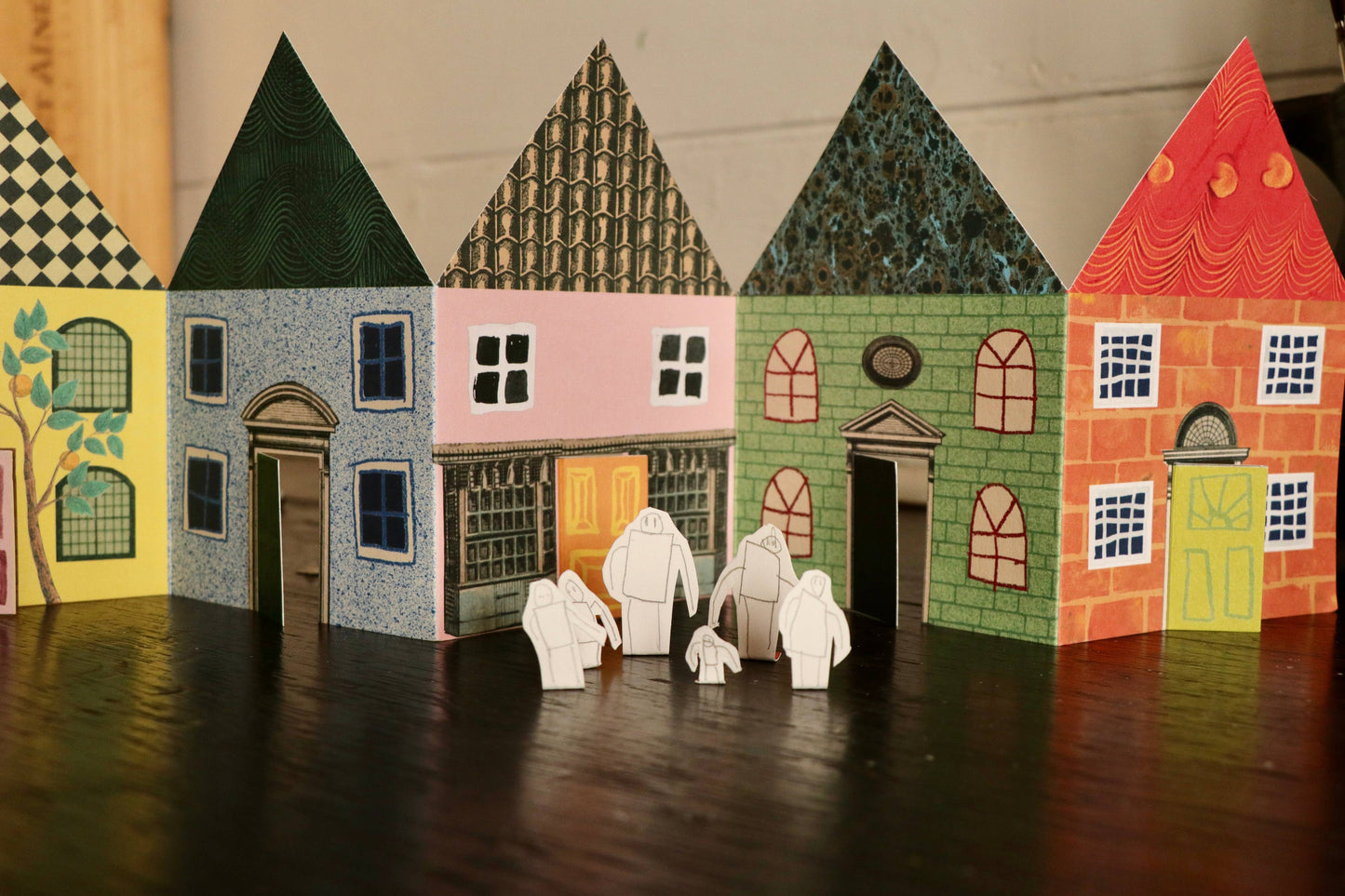 House Concertina Greeting Card