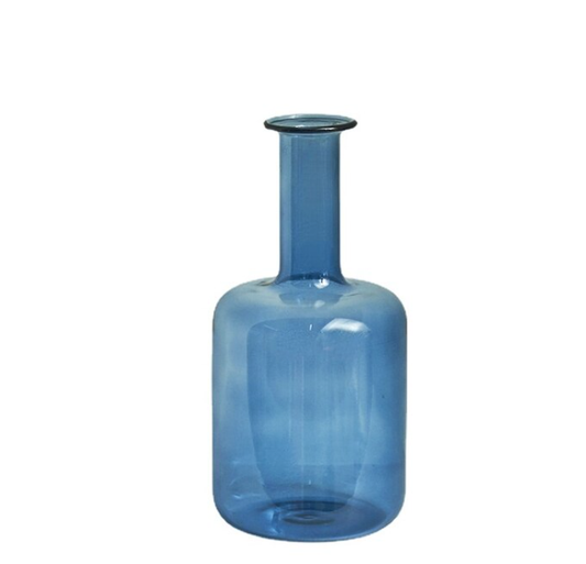 Delft Blue Bottle Vase