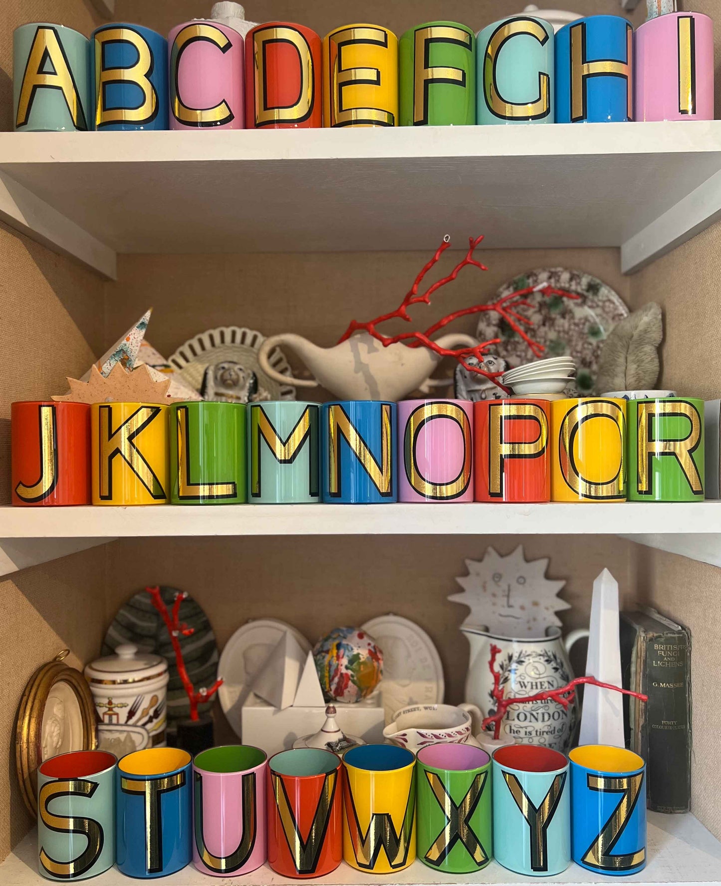 Alphabet Brush Pot - C