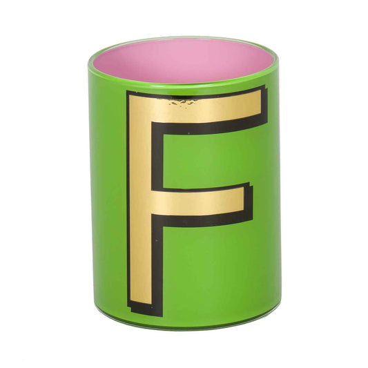 Alphabet Brush Pot - F