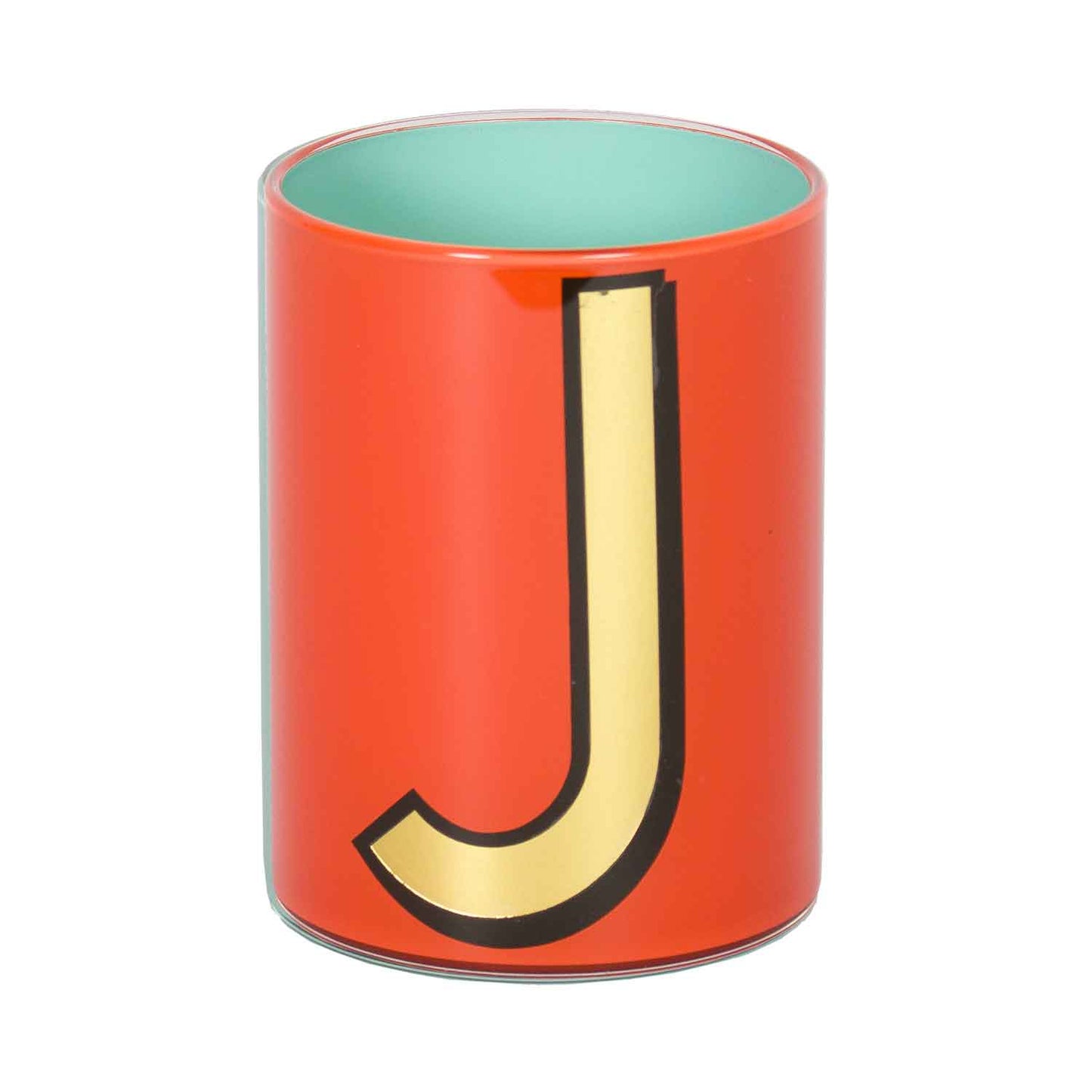 Alphabet Brush Pot - J