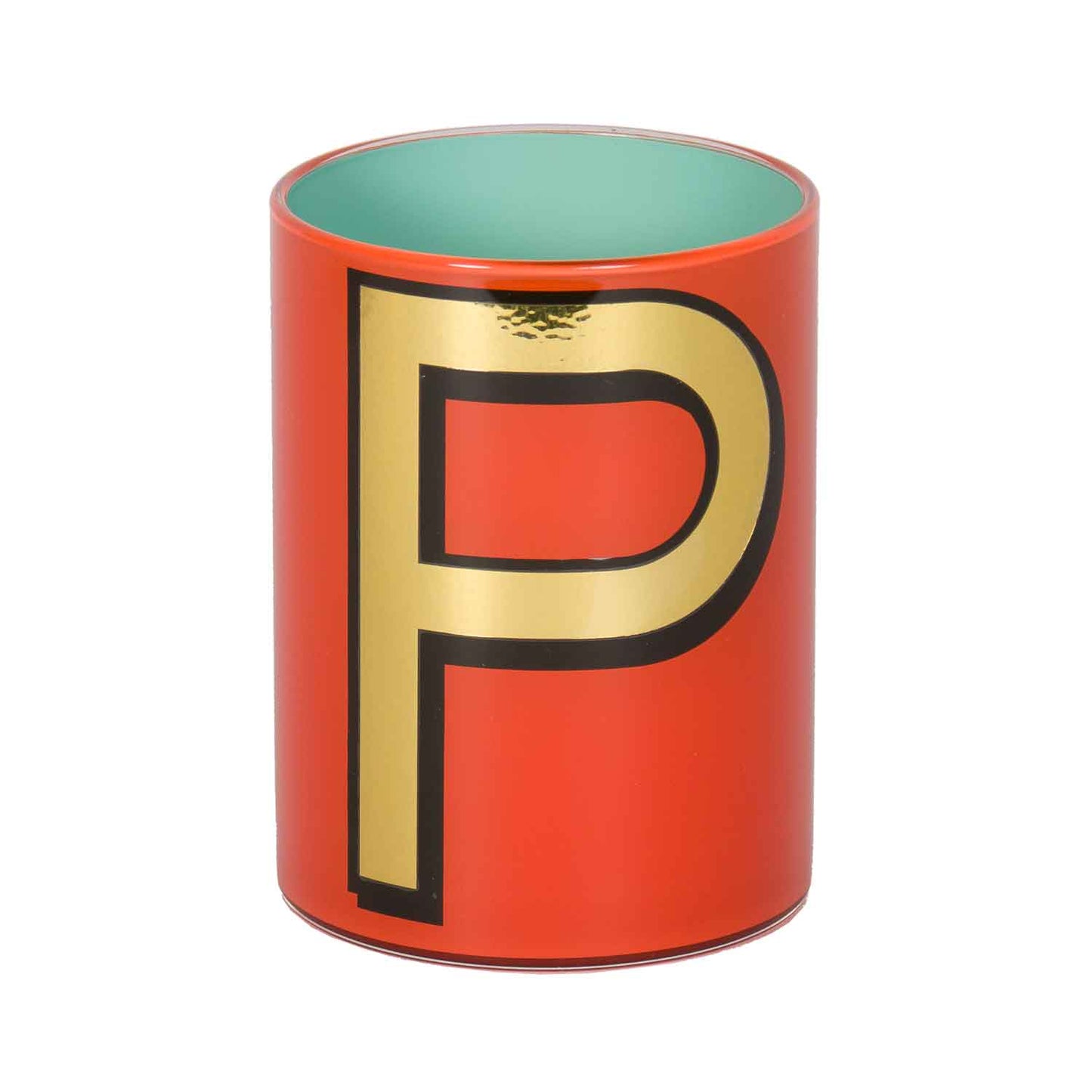 Alphabet Brush Pot - P