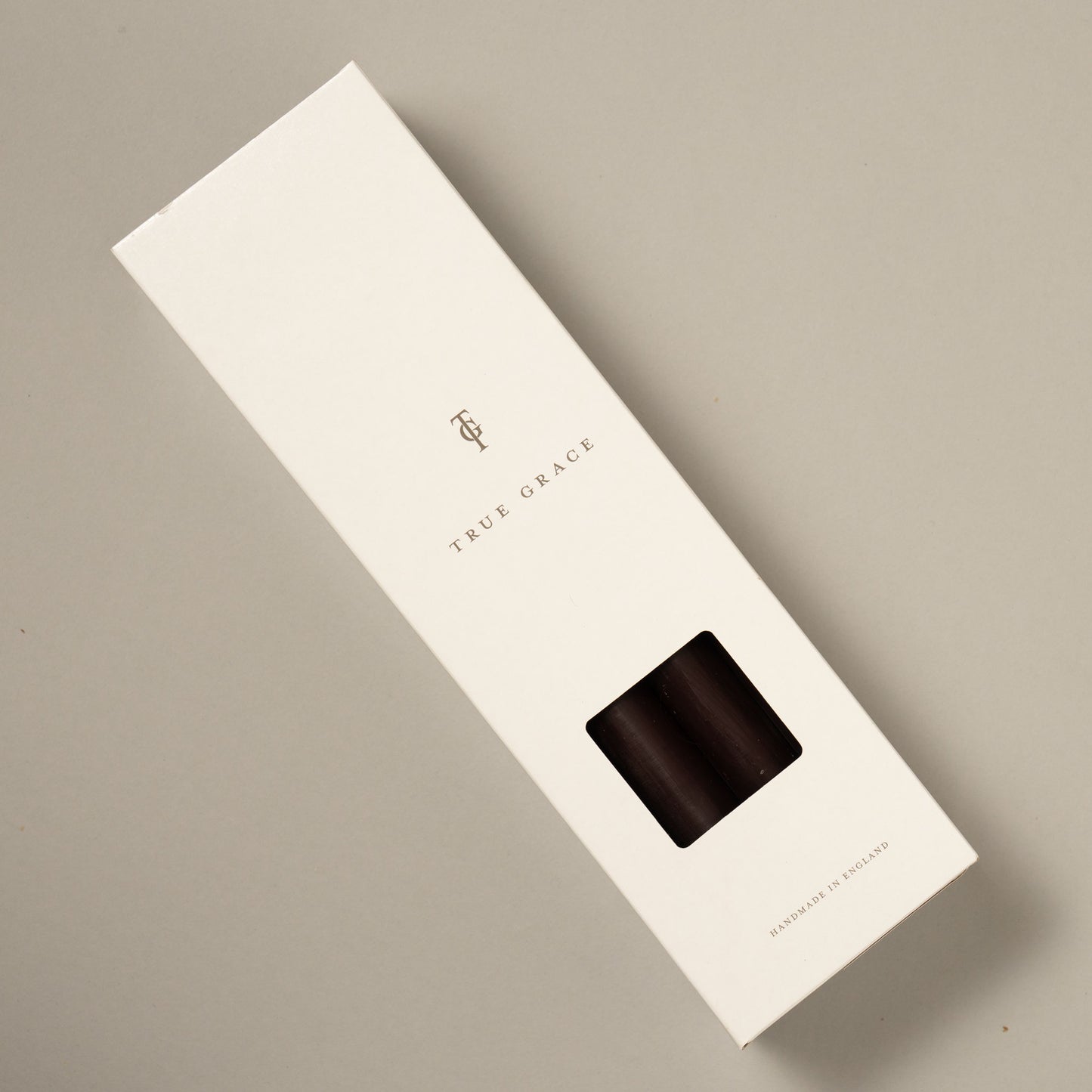 Bitter Chocolate Dinner Candle - pack of 12