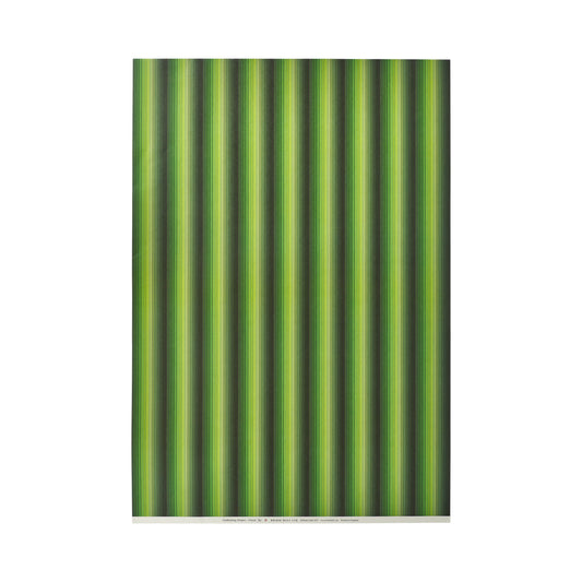 Undulating Stripes - Green