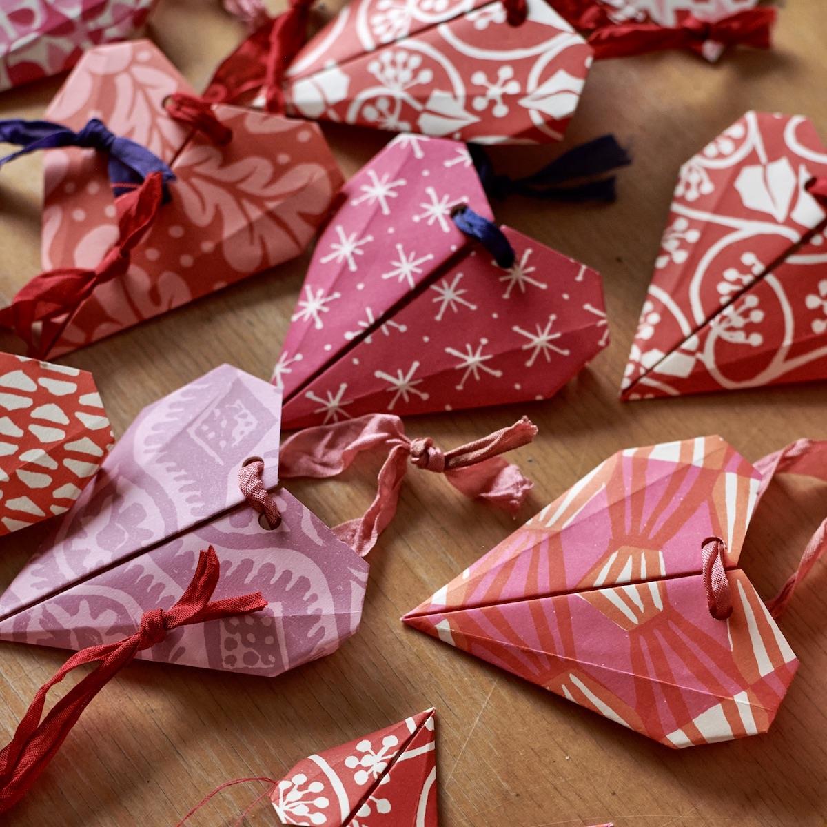 Origami Heart Bunting Kit