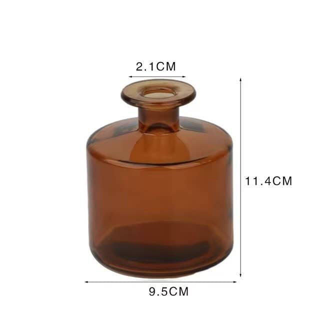 Amber Apothecary Bud Vase