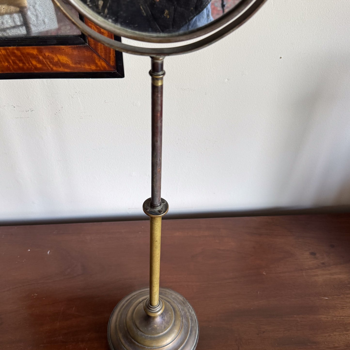 A Georgian Brass Telescopic Looking Glass
