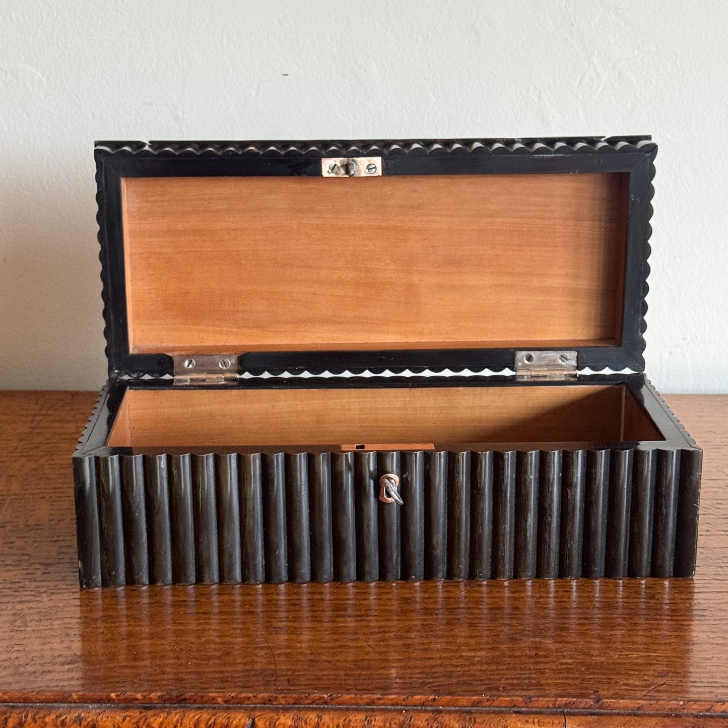 An Early 19th Century Anglo Indian Horn Box