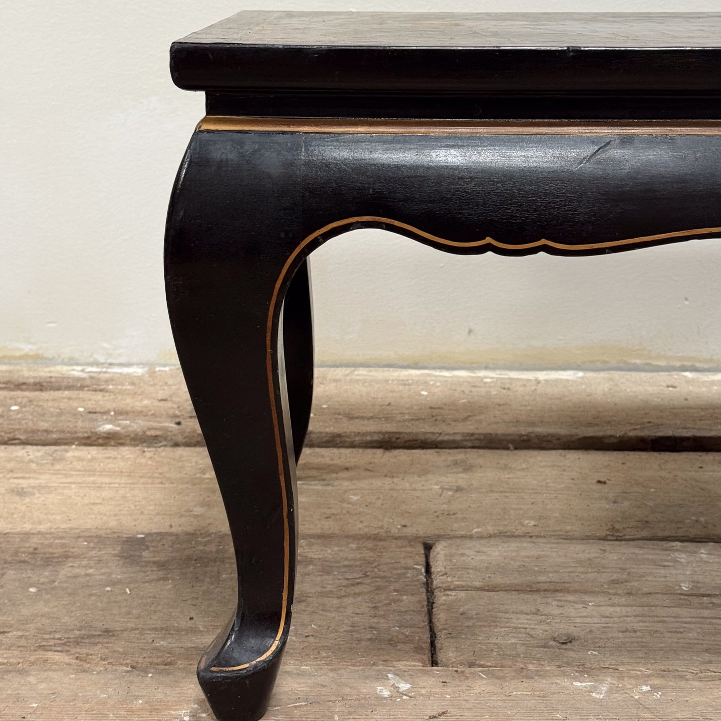 An Early 19th Century Lacquered Chinoiserie Coffee Table