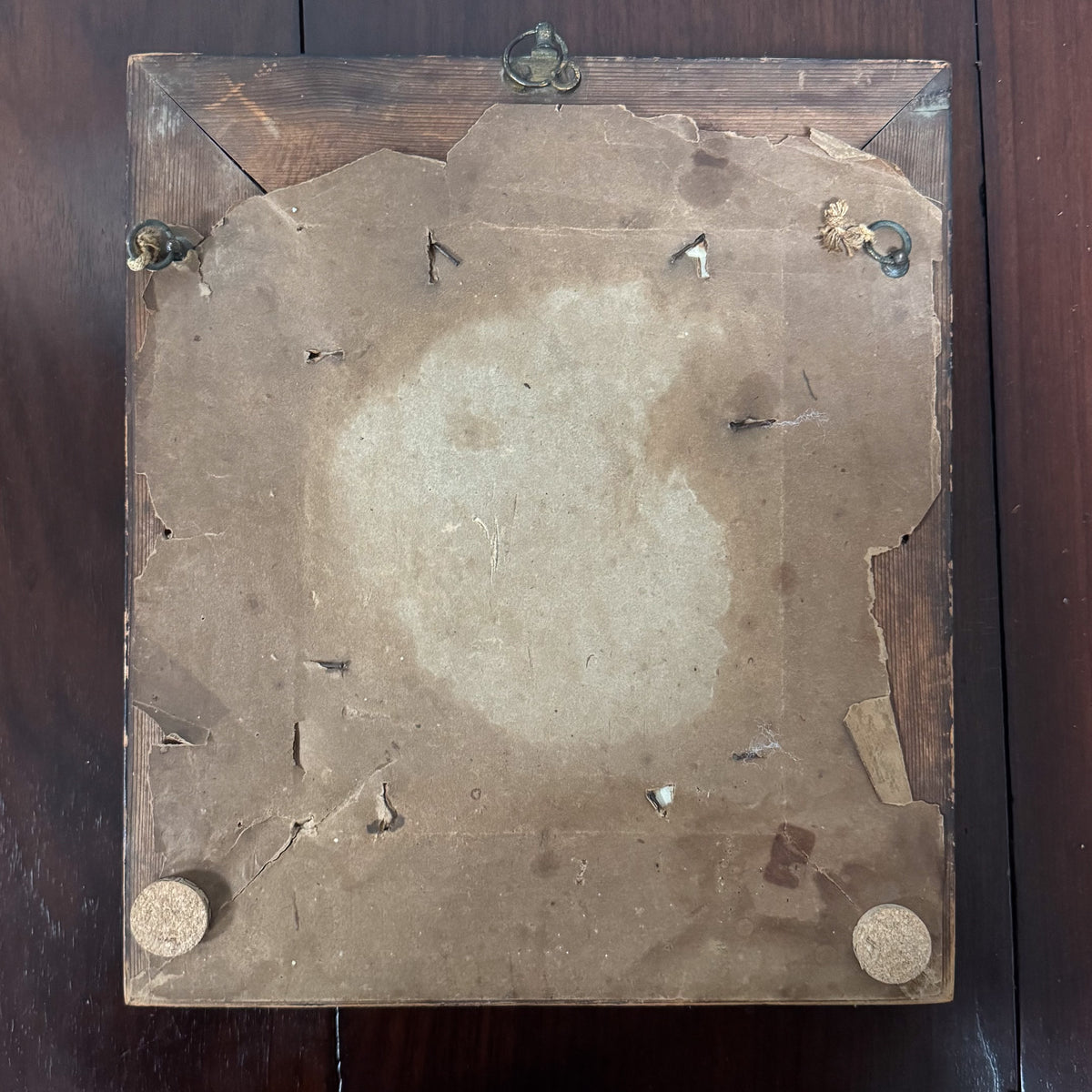 An Early 19th Century Wax Seal Mirror