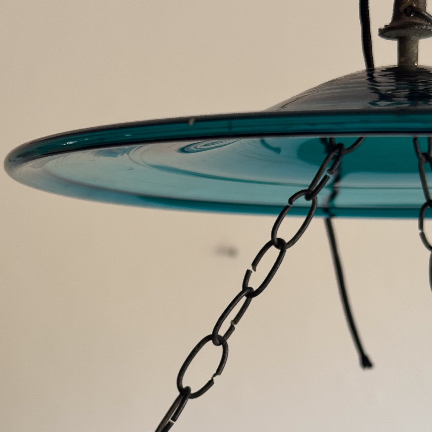 A 19th Century Glass Hundi Lantern