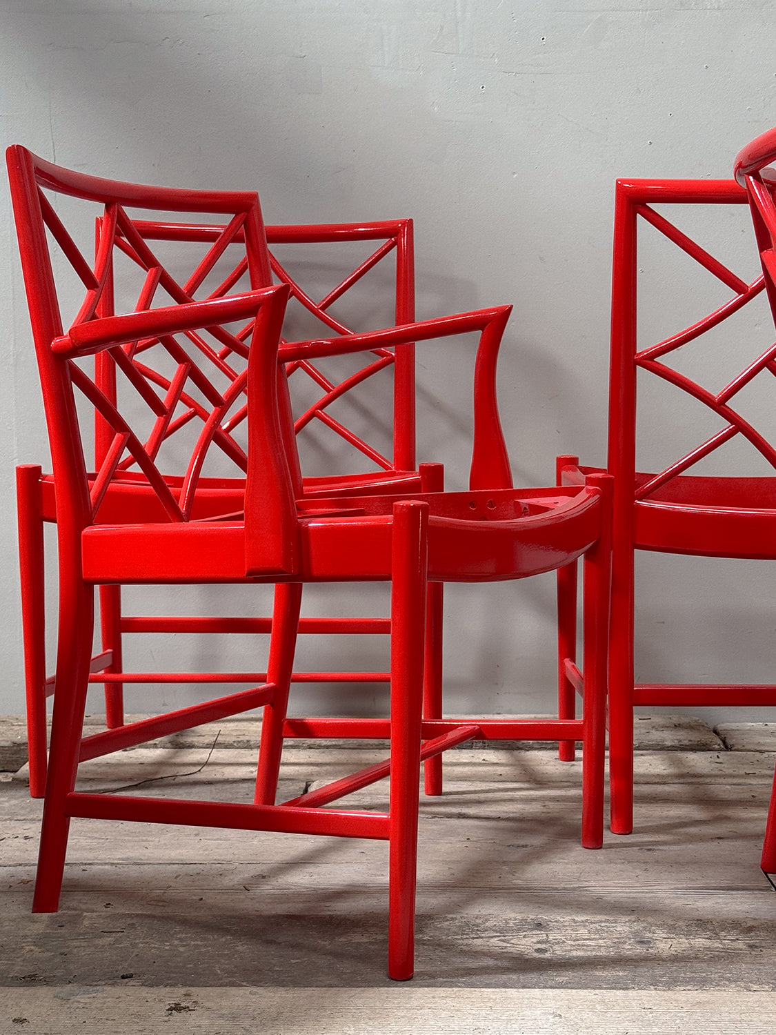 A Set of Six Mid 20th Century 'Cockpen' Chairs