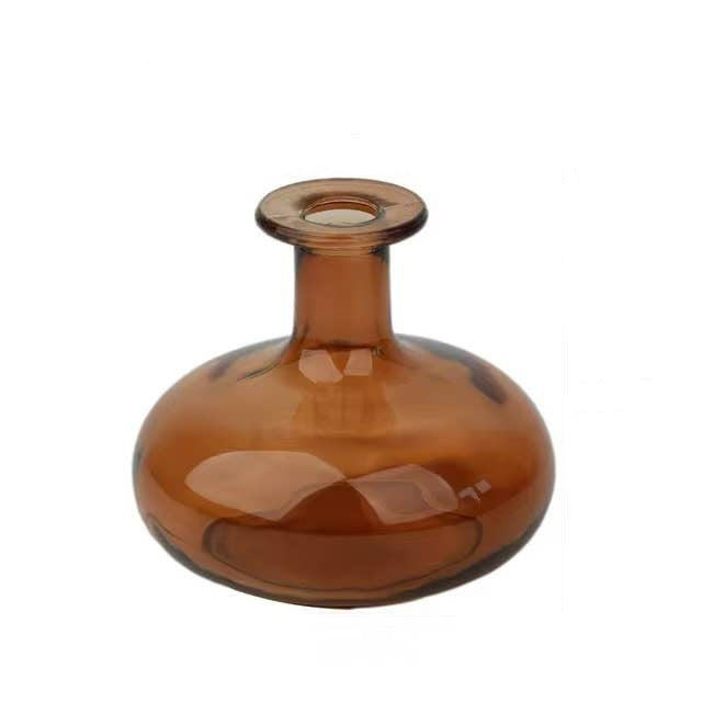 Amber Apothecary Bud Vase