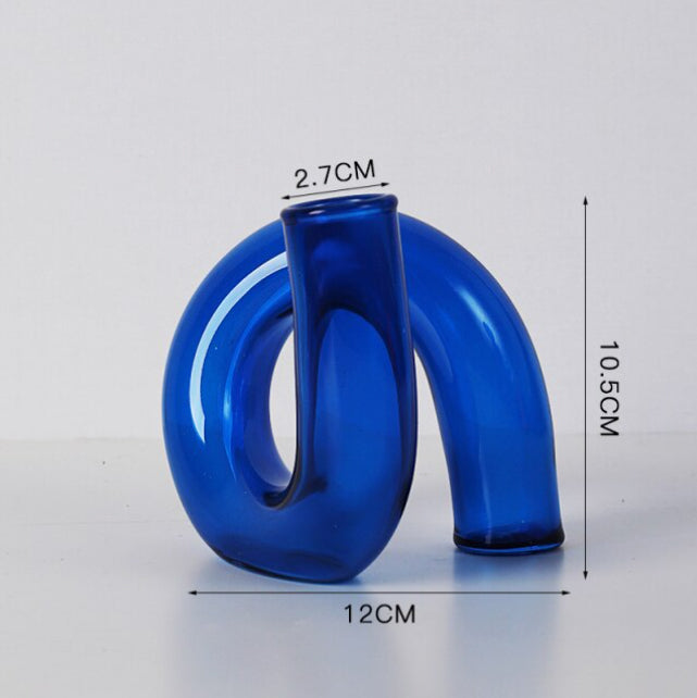 Cobalt Glass Candle Holder/Vase