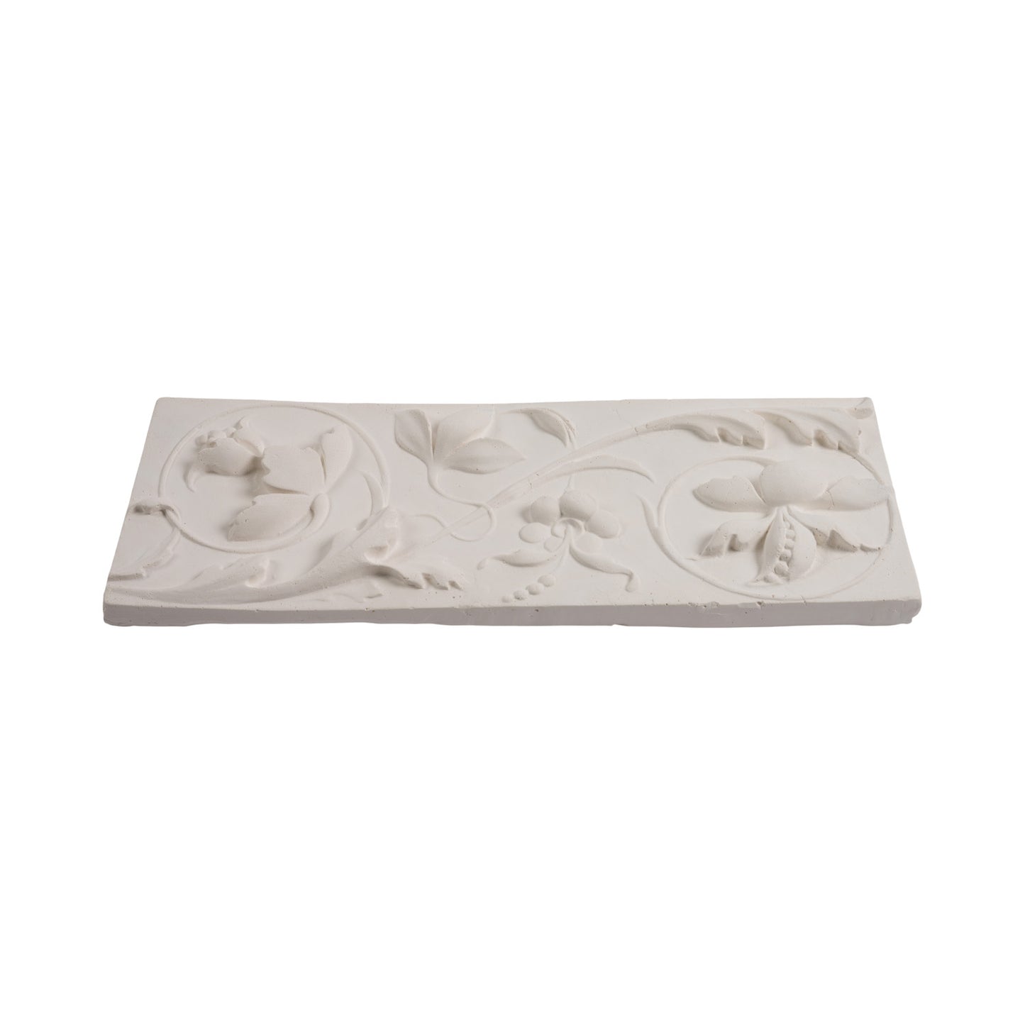 Scrolling Vine Plaster Plaque