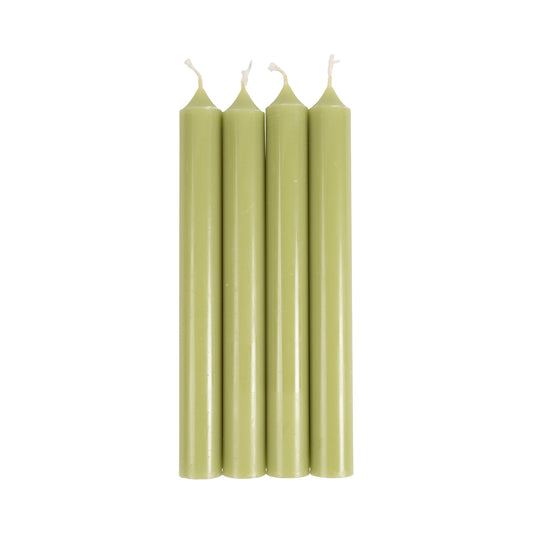 Vert Olive Dinner Candle - pack of 12