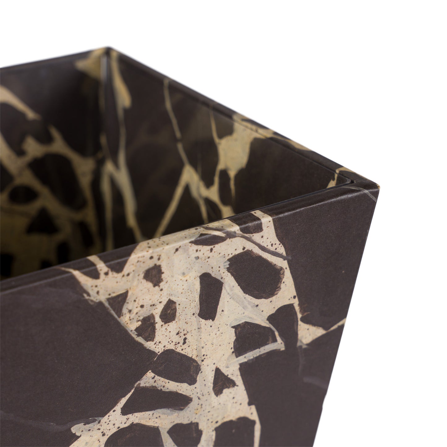 Waste Paper Bin - French Grand Antique Marble