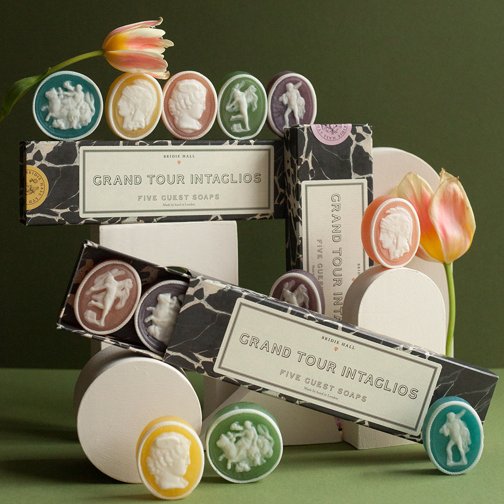 Grand Tour Collection of Intaglio Soaps