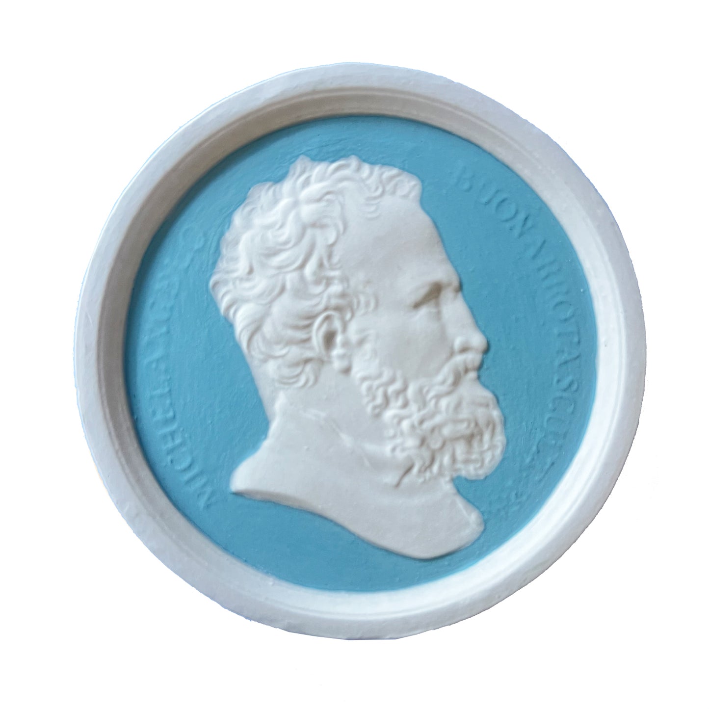 Michelangelo Portrait Plaque