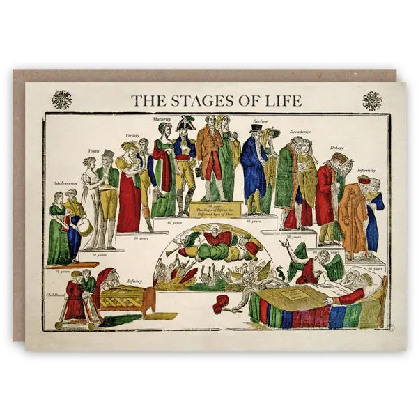 Stages of Life - Greeting Card