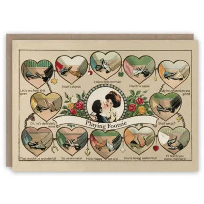 Footsie - Greeting Card
