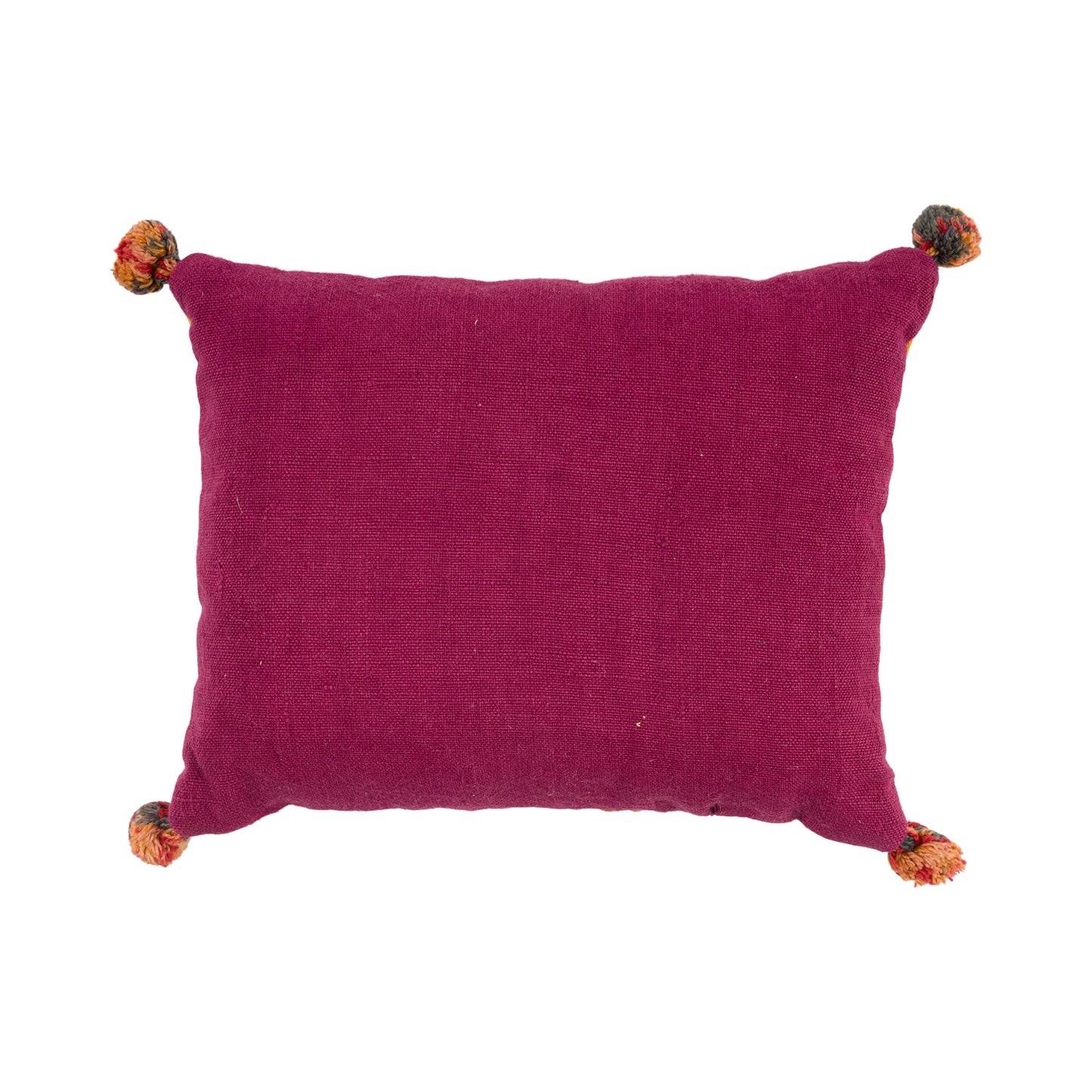 Indian Silk Stripe Lavender Pillow - M