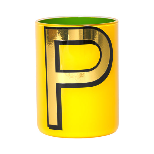 Alphabet Brush Pot - P