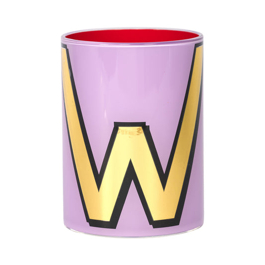 Alphabet Brush Pot - W