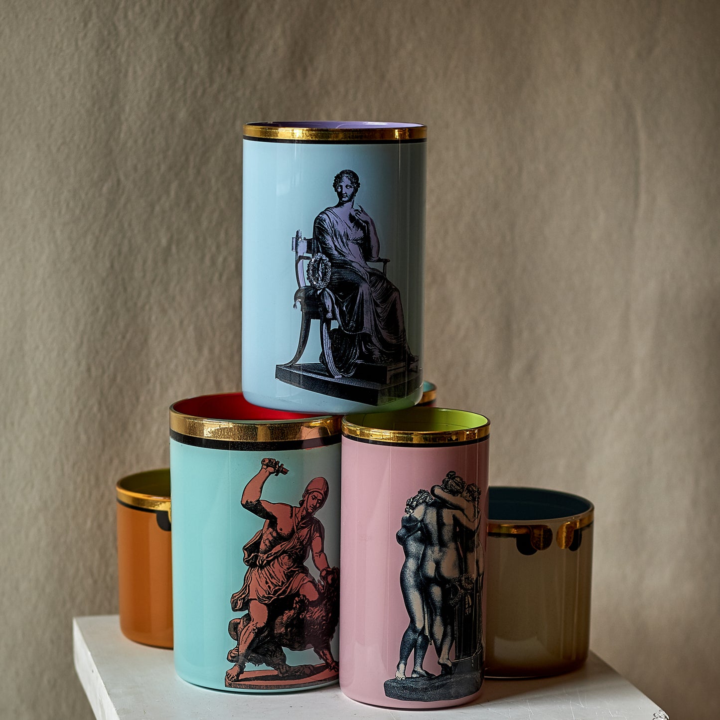 Seated Agrippina Brush Pot
