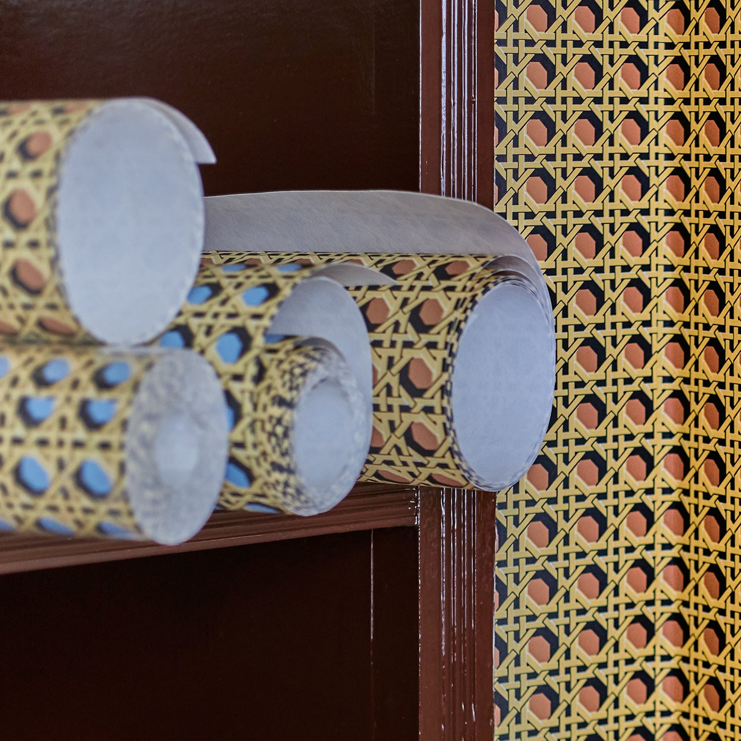 Regency Caning Wallpaper - Sample Pack