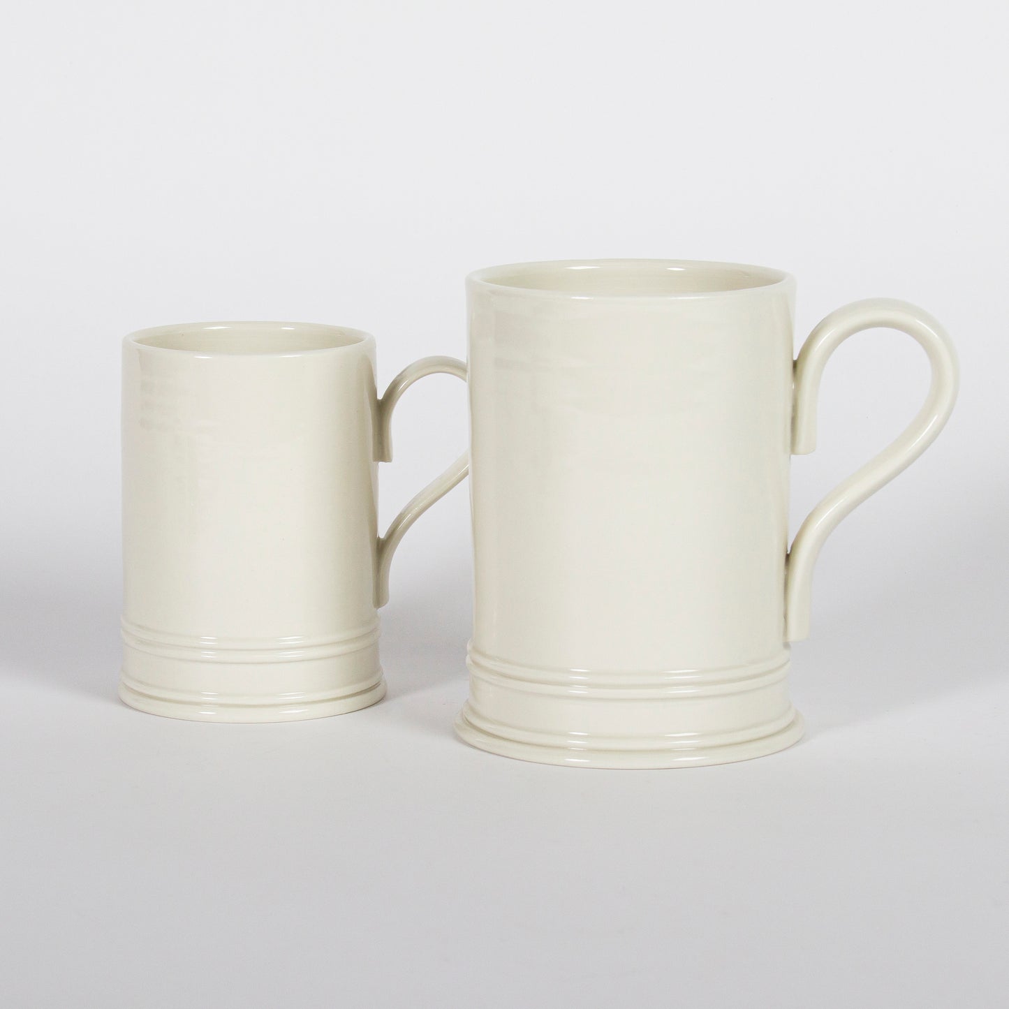 Classical Creamware Tankard