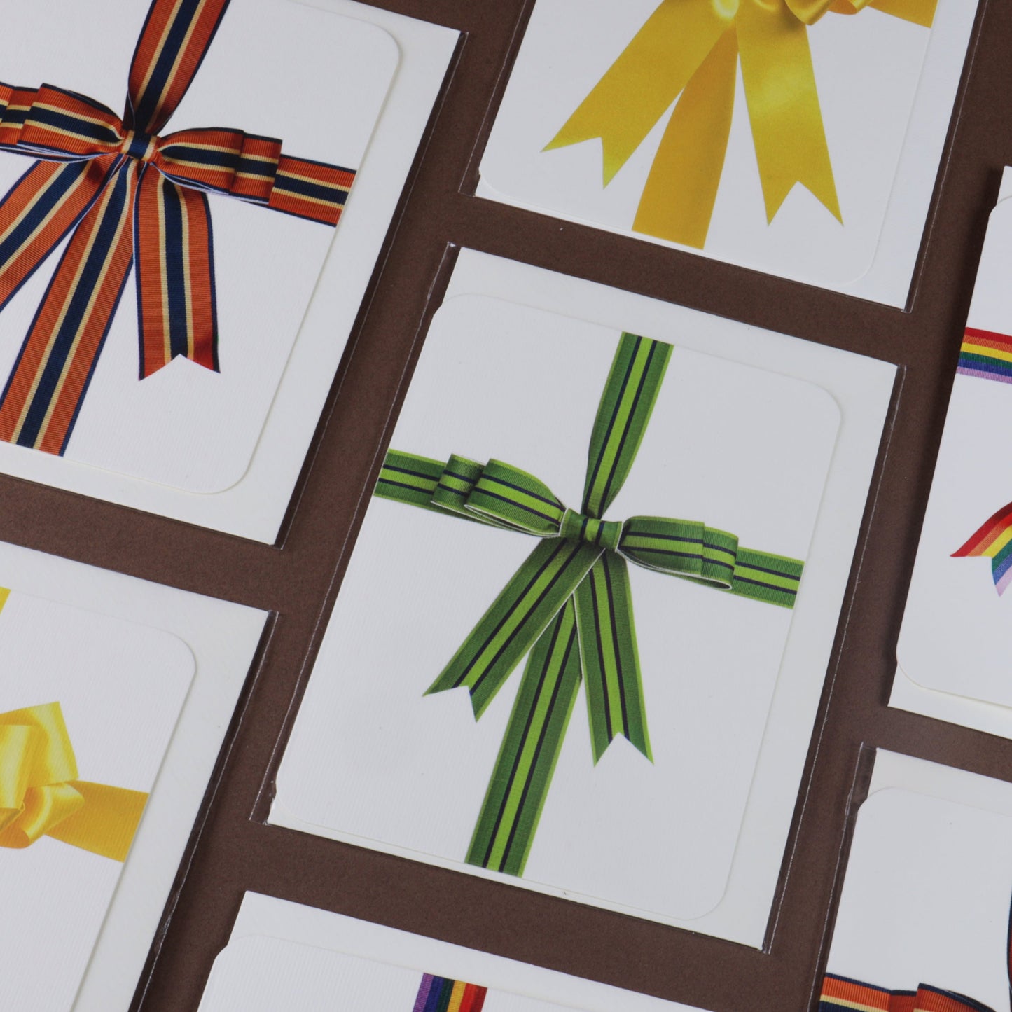 Rainbow Bow Greeting Card
