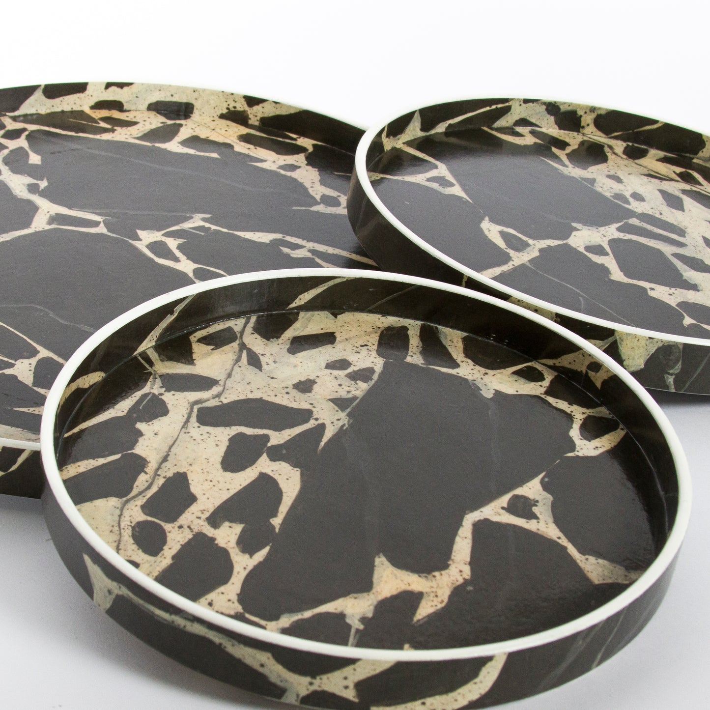 Medium French Grand Antique Marble Tray
